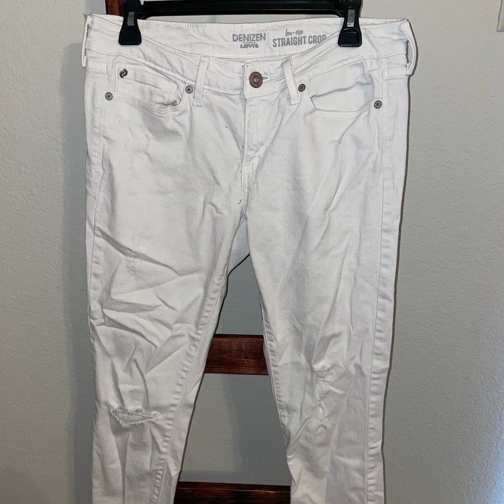 White Levi Jeans